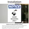 Signmission Safety Culture Sign, 7 in Width, Vinyl Decal, Rectangle OS-2PACK-NS-D-710-V-13216 - alternate 2